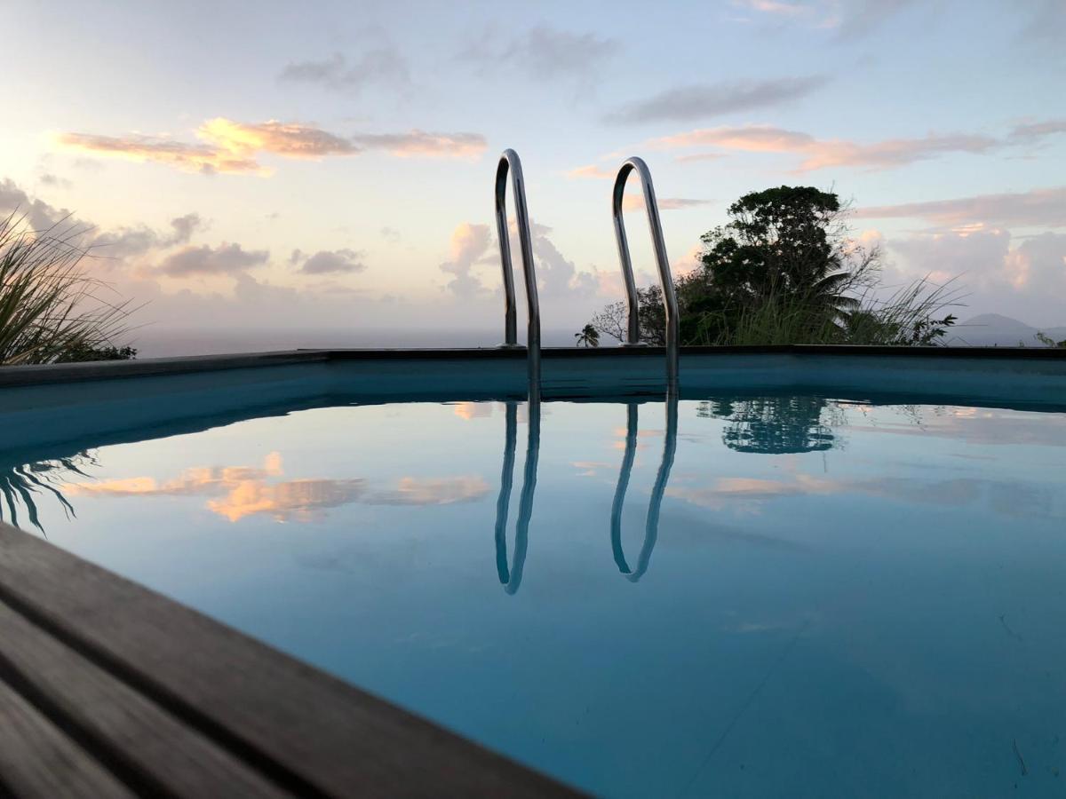 Gîte Maracudja vue sur mer Capesterre-Belle-Eau Extérieur photo