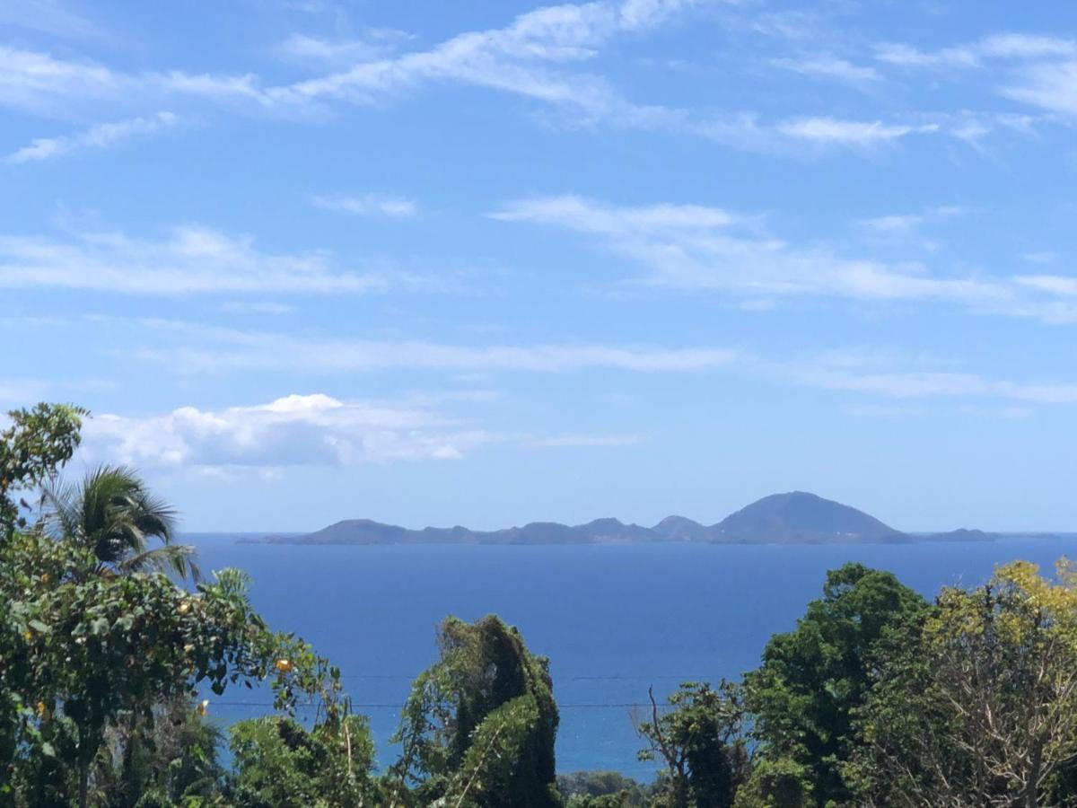 Gîte Maracudja vue sur mer Capesterre-Belle-Eau Extérieur photo